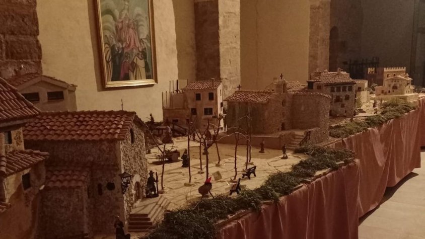 L’Isidre Solé torna a donar vida al pessebre de la Guàrdia
