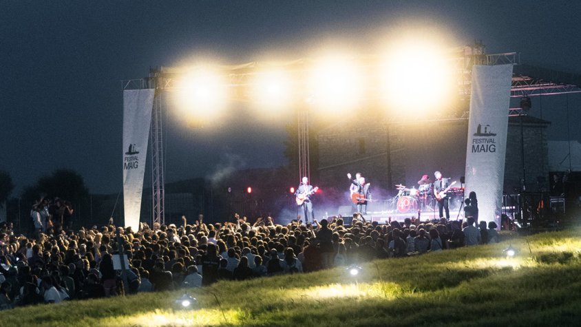 Imatge del concert d'Els Pets durant l'edició de 2025 del festival