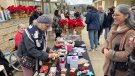 Vilaverd celebra la 4a Fira Nadalenca omplint el carrer de les Escoles de productes i activitats