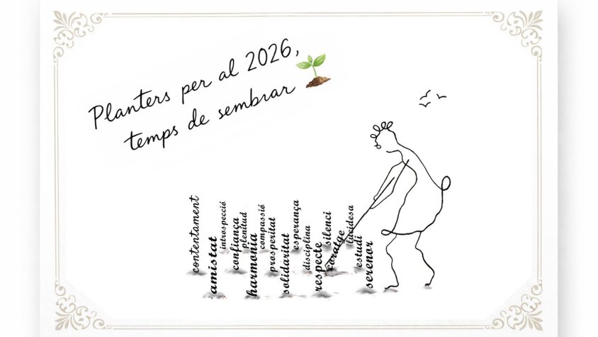 Plantar per al 2026, temps de sembrar