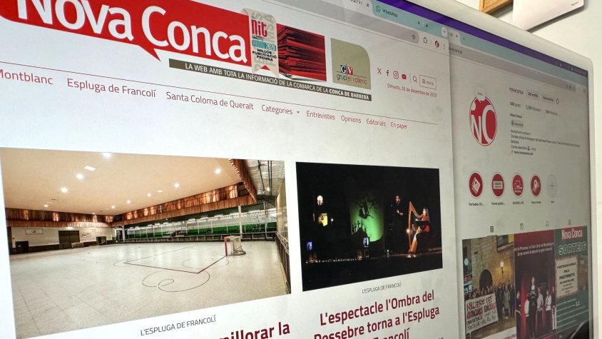 La web de Nova Conca creix gairebé un 10% i consolida el seu lideratge digital comarcal el 2025