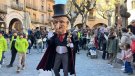 L’Home dels Nassos recorre els carrers de Montblanc per acomiadar l’any
