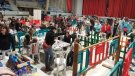 El Parc de Nadal de Montblanc omple de rialles i diversió el pavelló del Casal