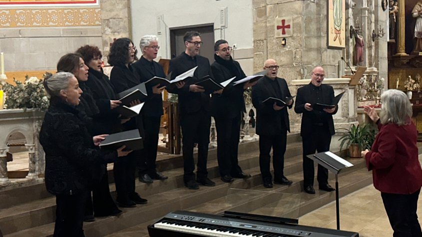 El Cor de Cambra de Tarragona emociona Sarral 