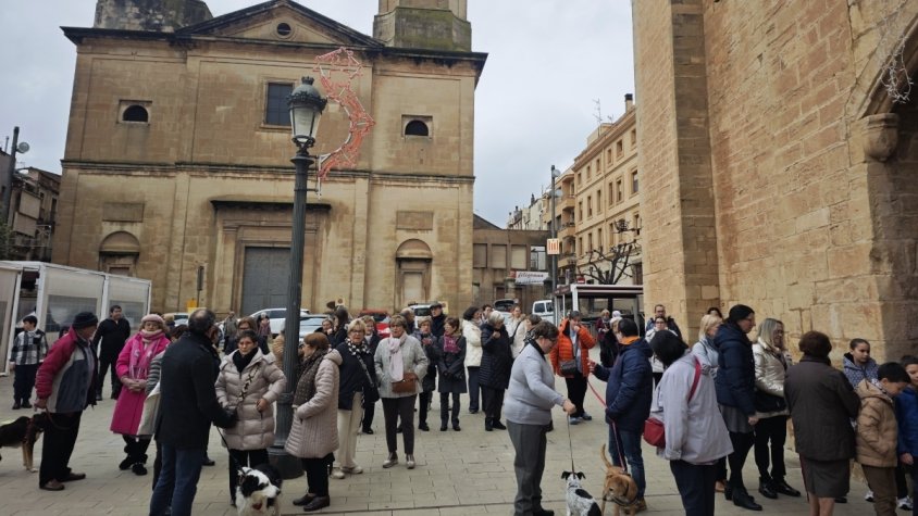 L’Espluga de Francolí celebra la Festa de Sant Antoni amb la tradicional benedicció dels animals
