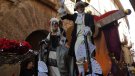 Rebuda a Montblanc del Carnestoltes i la Concubina