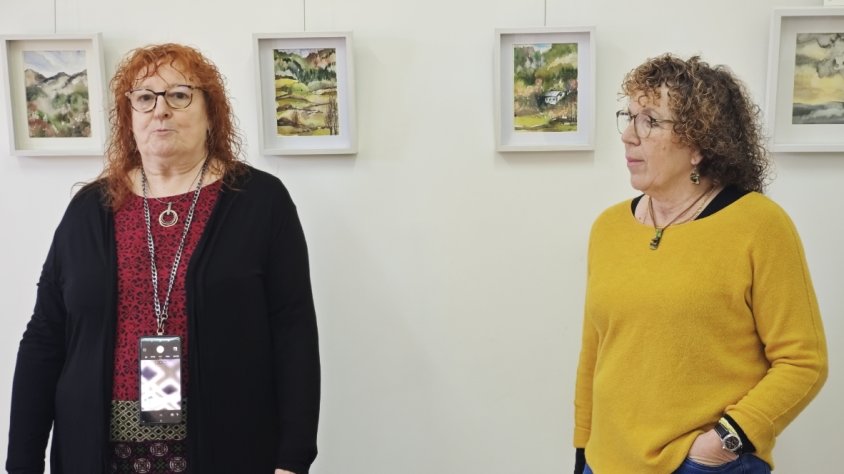 L’Espai Enric Adserà inaugura l’exposició d’Isabel Boltà dedicada al paisatge d’hivern