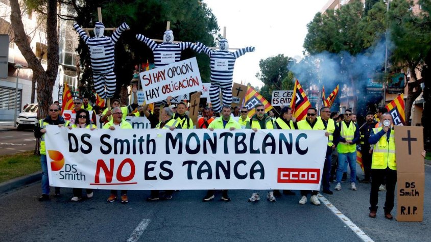 DS Smith-International Paper no accepta l’oferta rebuda per la compra de les plantes de Valls i Montblanc