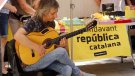 Pep Calvet a Valls per la Llibertat que continua amb la seva lluita
