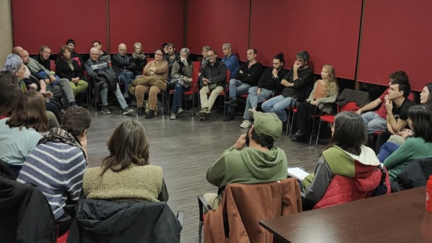Una de les presentacions que han fet al territori per presentar el projecte