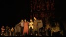 Montblanc enlluerna amb la Dracum Nocte, un espectacle de foc i llegenda que captiva el públic