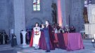 Les Corts Catalanes de 1414 i el lliurament de l'espasa d'honor a Plataforma per la Llengua tanquen la 39a Setmana Medieval
