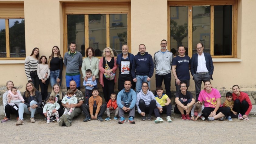S'inaugura les obres de l'Escola Mare de Déu dels Torrents de Vimbodí i Poblet
