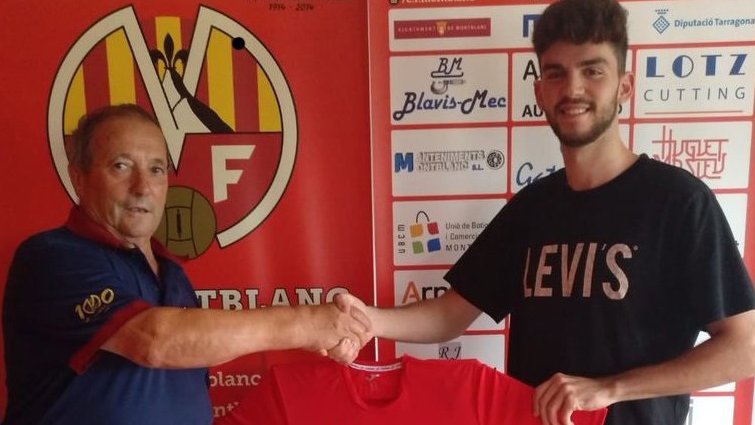 El CF Montblanc fitxa Èric Garcia, procedent de la Unió Esportiva Valls