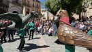 Montblanc viu un esclat de cultura i tradició amb l’actuació del Seguici Popular