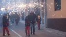 Montblanc s’il·lumina amb el correfoc infantil