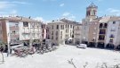Acaben els treballs de reparació del paviment de la plaça Major de Santa Coloma