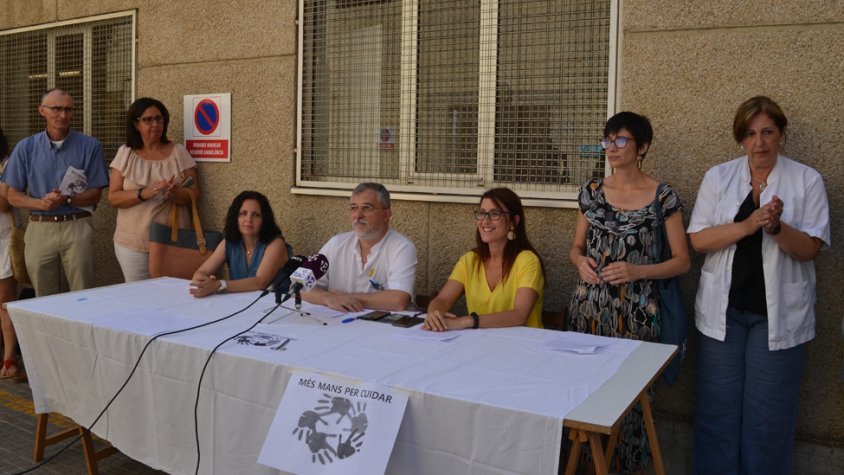 El personal del Pius denuncia la precarietat laboral i el dèficit pressupostari del centre