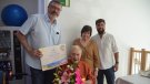 Gabriel Saura rep un homenatge per la seva trajectòria professional en el món del ciclisme