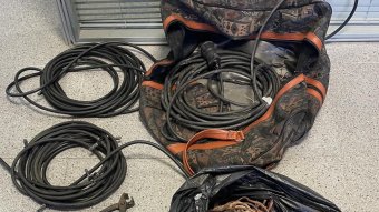 Detinguts dos homes a Montblanc pel robatori de 340 metres de cable de coure