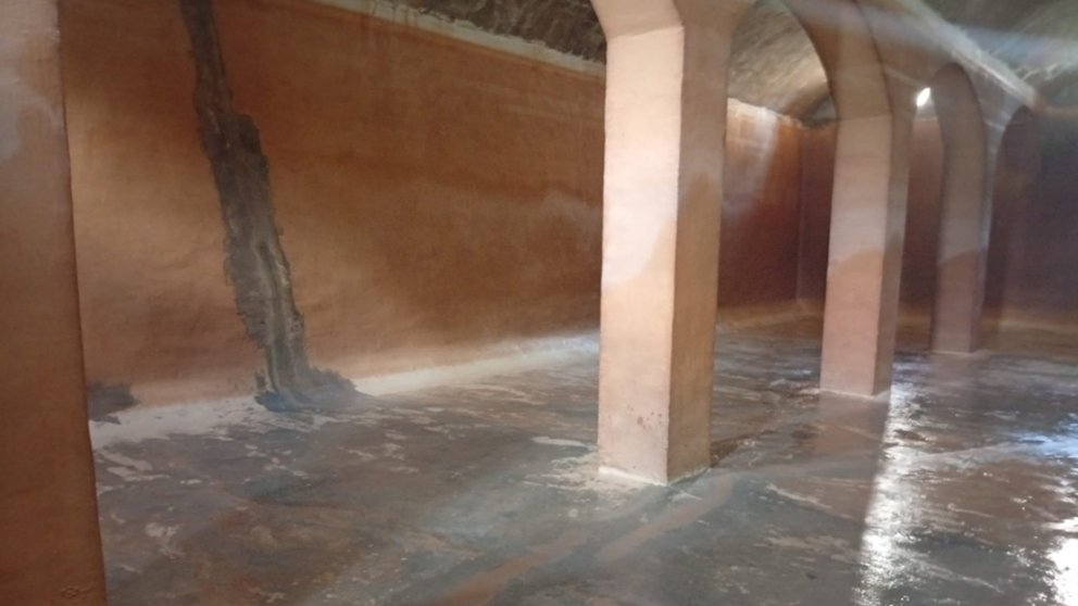 Sarral neteja i arranja el dipòsit d’aigua municipal