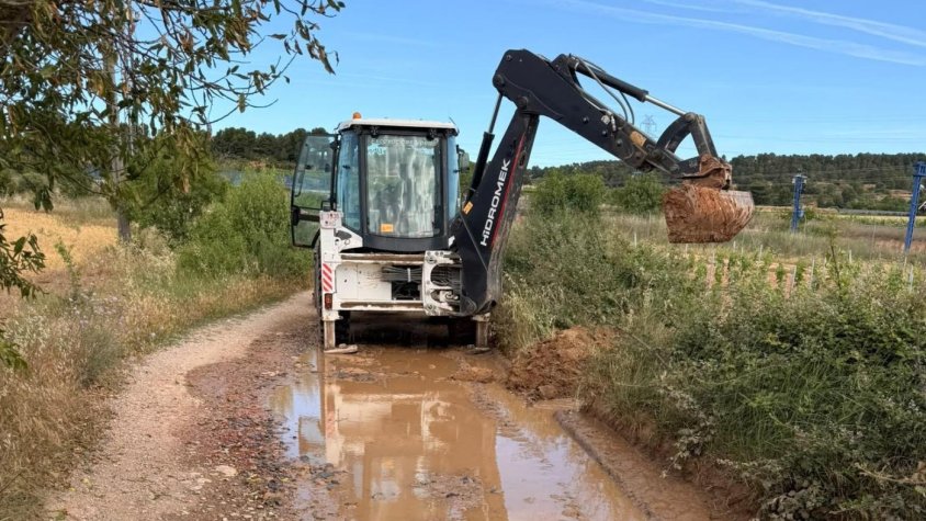En marxa l’arranjament de camins municipals a l’Espluga de Francolí