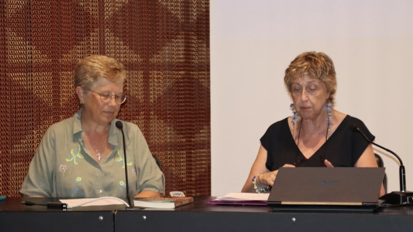Teresa Duch presenta al Museu Comarcal la novel·la L’Amagatall