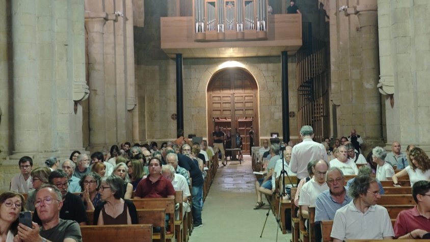 El Festival Internacional d’Orgue de Poblet enceta l’estiu amb Bach i Berenguer Montserrat