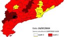  Agricultura alerta de l'alt risc d'incendi a partir de demà