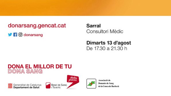 Setmana crítica per les donacions de sang