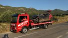 Accident de trànsit a la C-240z a Vilaverd