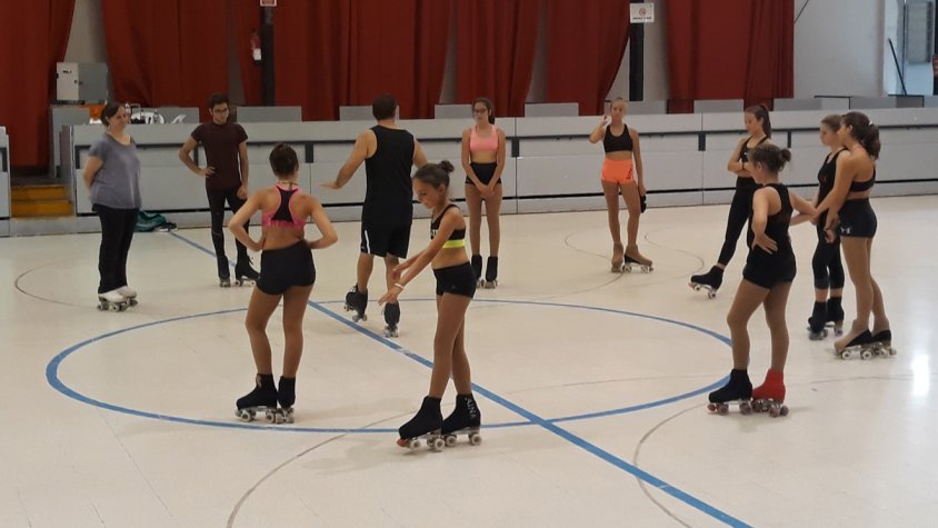 Celebrat el 1r Stage de Tecnificació de Patinatge Artístic de l’AE Montblanc