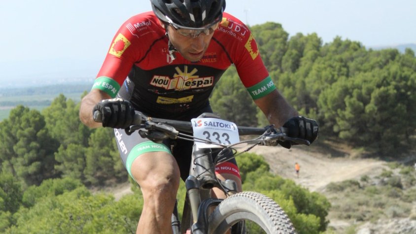 Els corredors del Team Nou Espai fan top ten al Campionat d’Espanya BTT, a Navarra